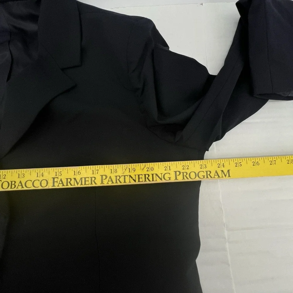 Giorgio Armani Womens Single Button Blue Blazer Italy Size 48 Have Multiple 03 - Picture 6 of 14